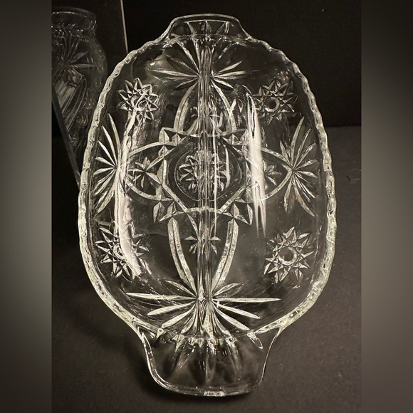 2 Vintage Anchor Hocking Relish Dishes - Picture 4 of 4